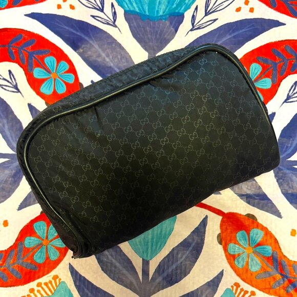Gucci Black Monogram Bag - Picture 1 of 7